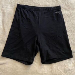 Victoria’s Secret PINK Yoga Black Bike Shorts